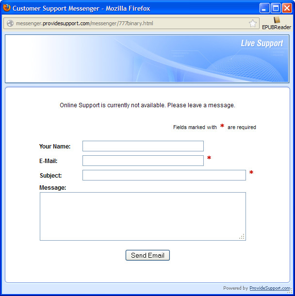Binary options live chat