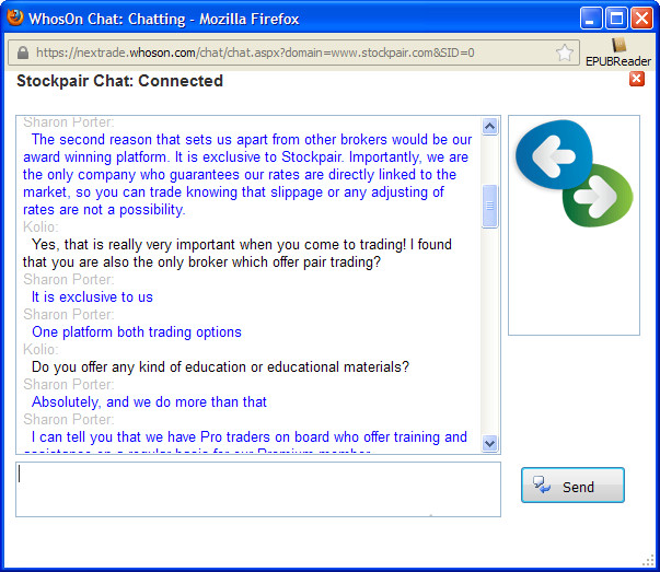 Stockpair Chat