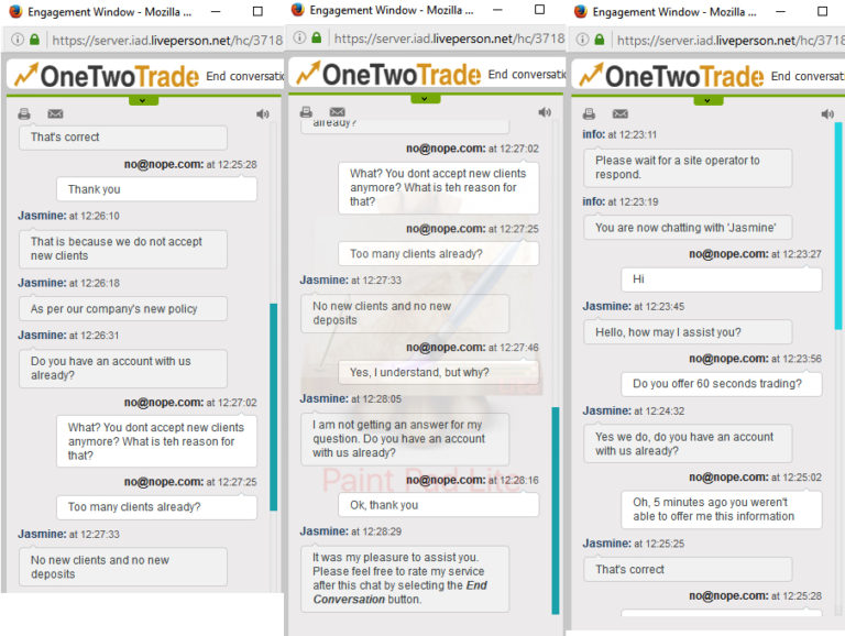 Onetwotrade review
