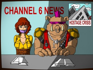 Ninja Turtels Channel 6 News