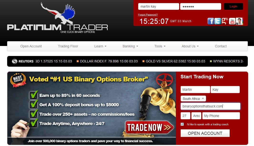 Binary fast cash review
