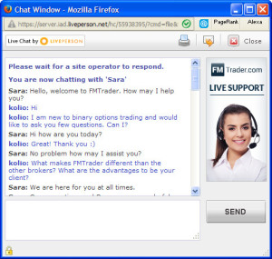 FMTrader FAQ Chat