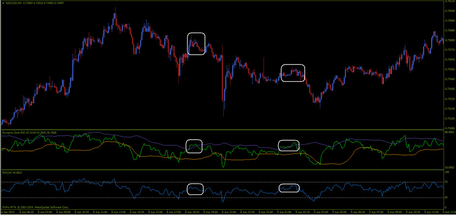 Dynamic zone RSI Preview