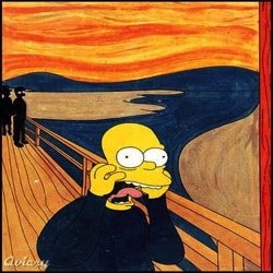 Homer Simpson Arts