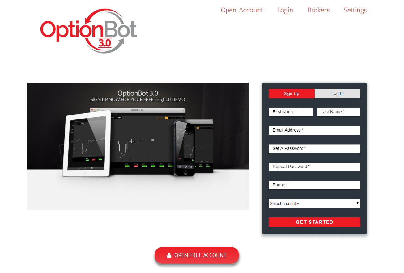 Optionbot Pro Chart