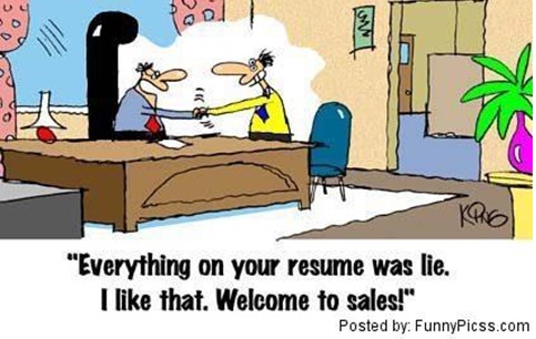 lie resume suck