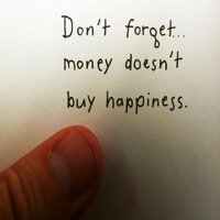 Looking for Happiness in Money?