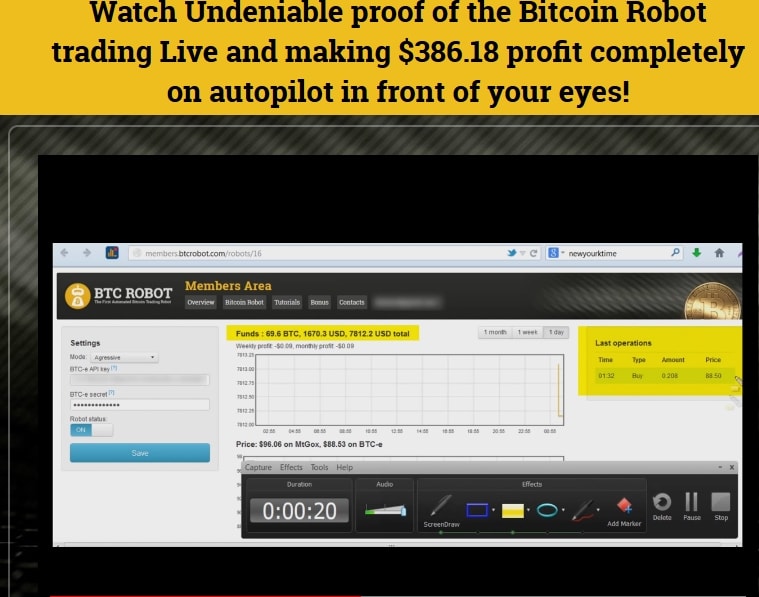 Bitcoin robot 2 scam