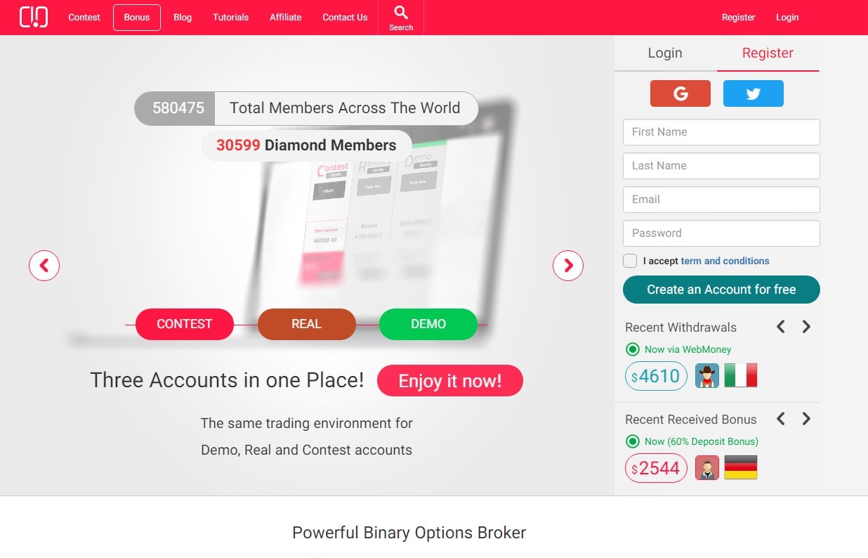 Organic tech llc binary options