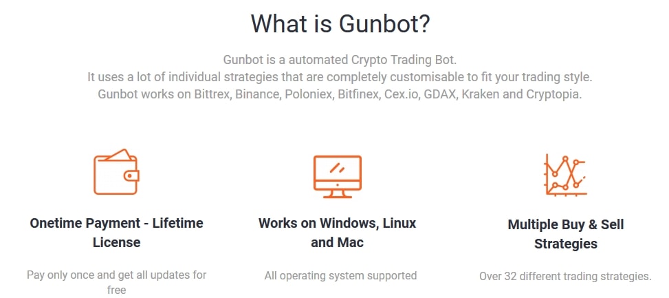 gunbot automated crypto trading bot