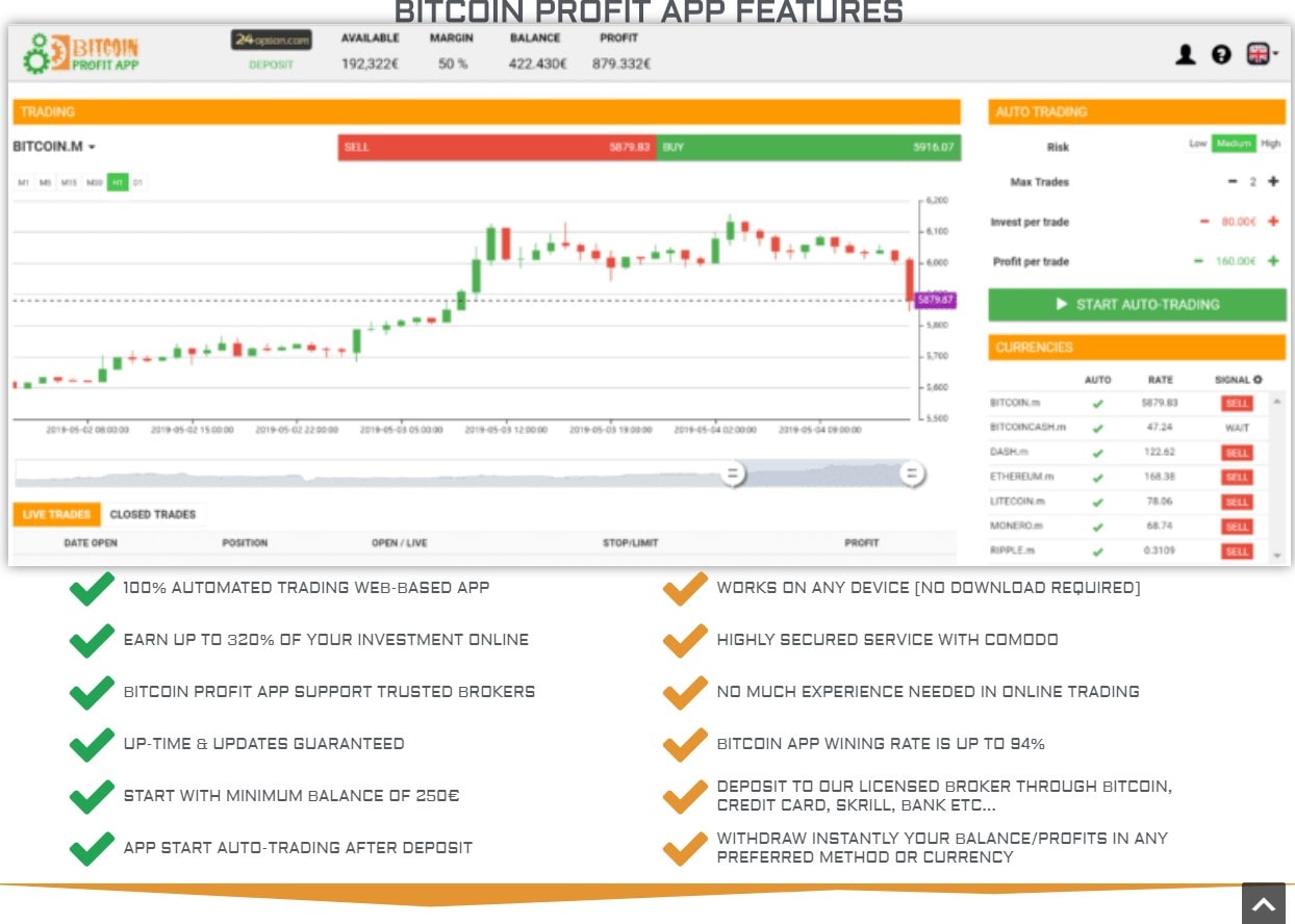 Bitcoin Profit App Bitcoin Profit App
